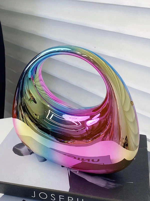 Geometric Shiny Handbags - Image 16