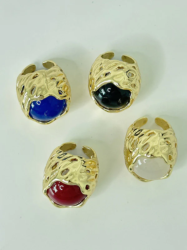 Geometric Shiny Rings Accessories - Image 11
