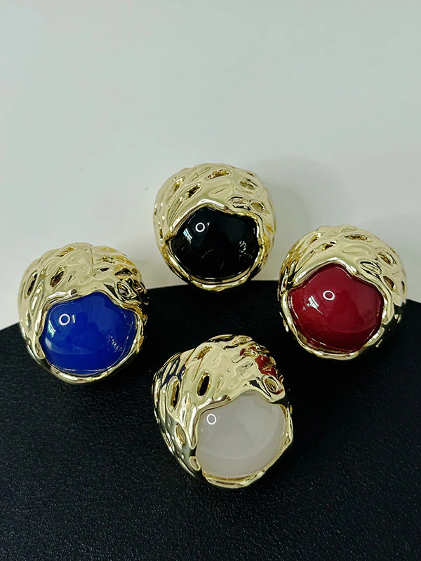 Geometric Shiny Rings Accessories - Image 14
