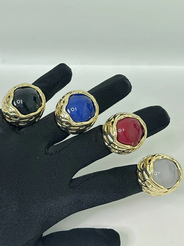 Geometric Shiny Rings Accessories - Image 7