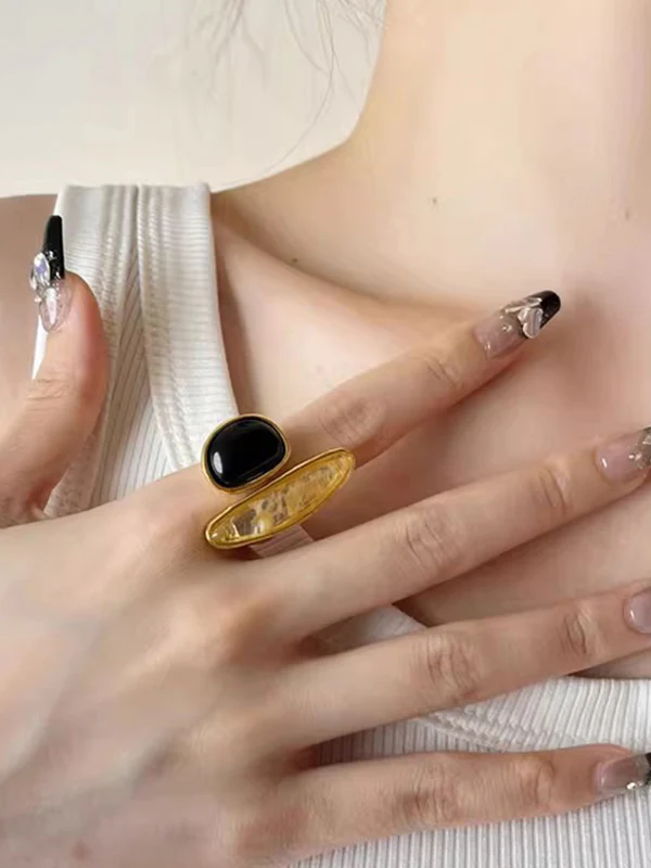 Geometric Shiny Rings Accessories - Image 3