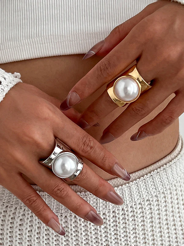 Geometric Shiny Rings Accessories - Image 3