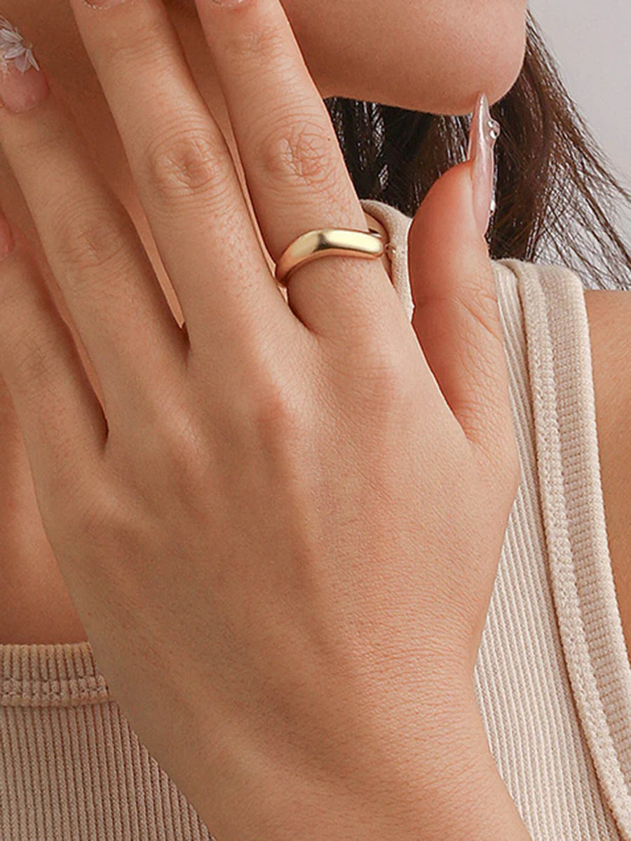 Geometric Shiny Rings Accessories - Image 2