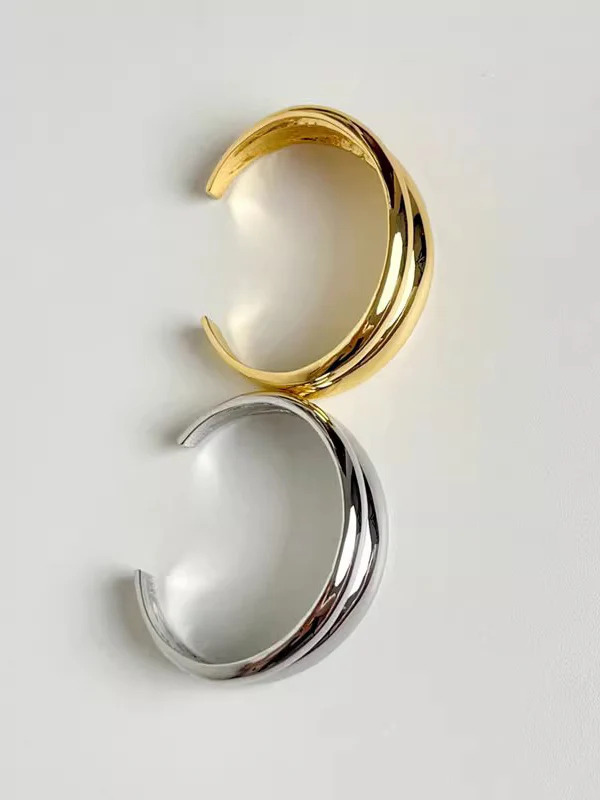 Geometric Shiny Solid Color Bracelet Accessories - Image 7