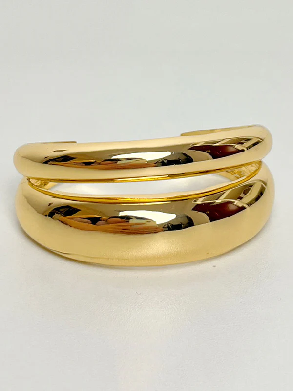 Geometric Shiny Solid Color Bracelet Accessories - Image 8