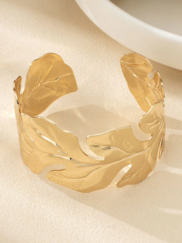 Geometric Shiny Solid Color Split-Joint Bracelet Accessories - Image 2