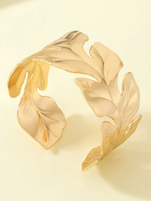 Geometric Shiny Solid Color Split-Joint Bracelet Accessories - Image 4