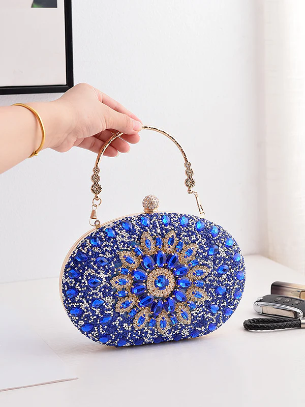 Geometric Shiny Split-Joint Bags Bags Accessories Handbags - Image 3