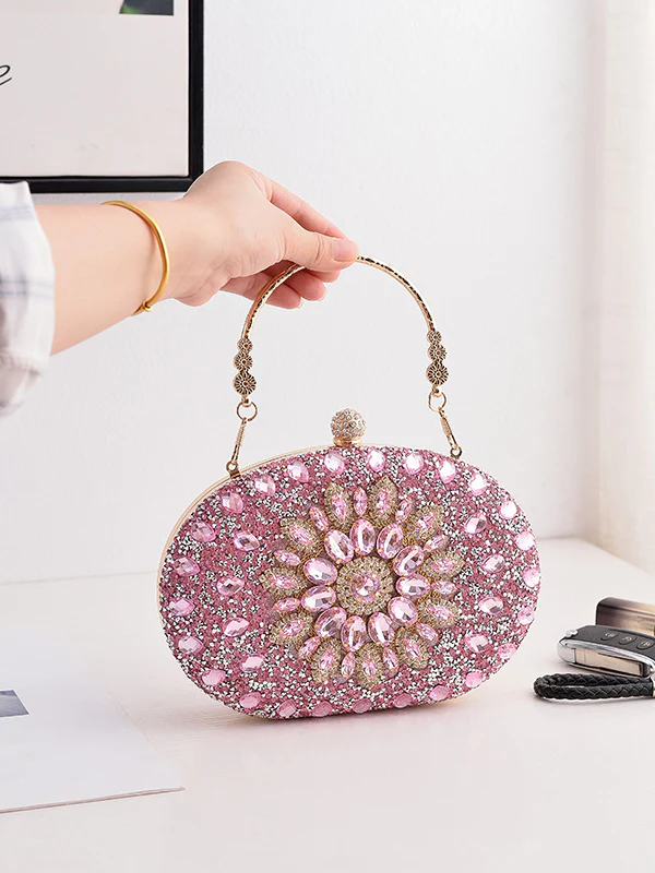 Geometric Shiny Split-Joint Bags Bags Accessories Handbags - Image 5
