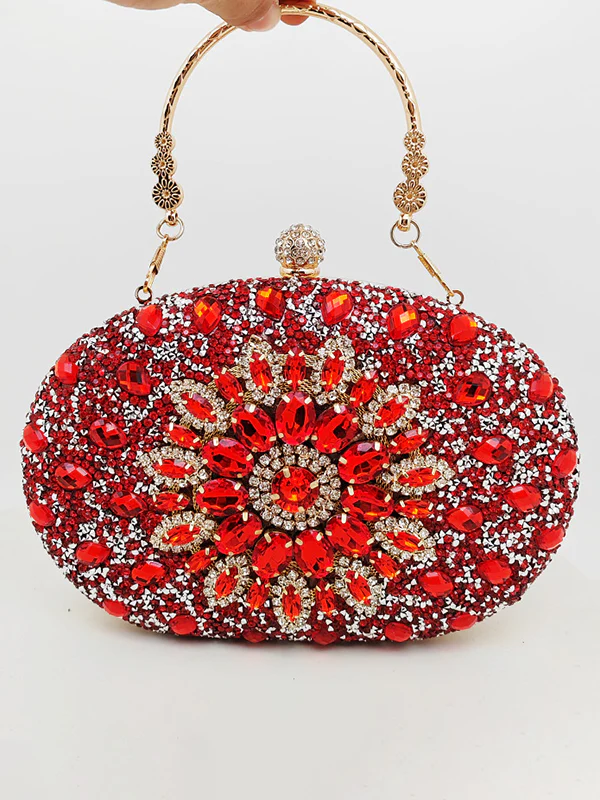 Geometric Shiny Split-Joint Bags Bags Accessories Handbags - Image 9
