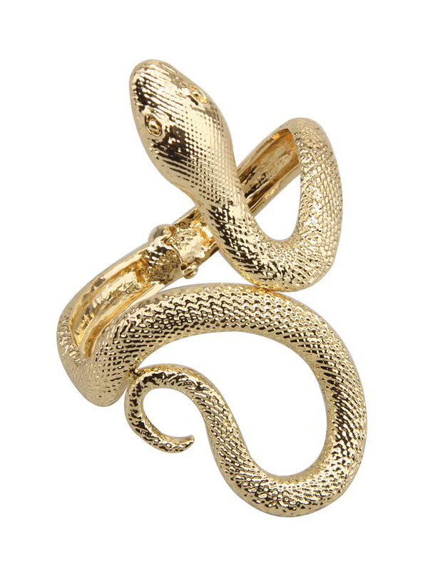 Geometric Snake Shape Solid Color Bracelet Accessories - Image 5
