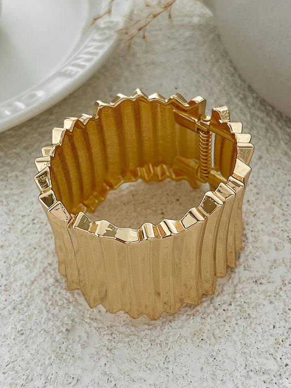 Geometric Solid Color Bracelet Accessories - Image 7