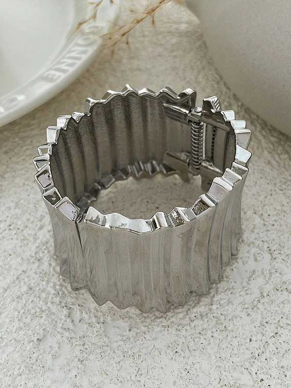 Geometric Solid Color Bracelet Accessories - Image 8