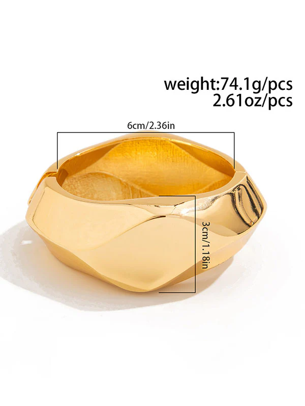 Geometric Solid Color Bracelet Accessories - Image 7