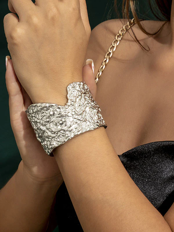 Geometric Solid Color Bracelet Accessories - Image 2
