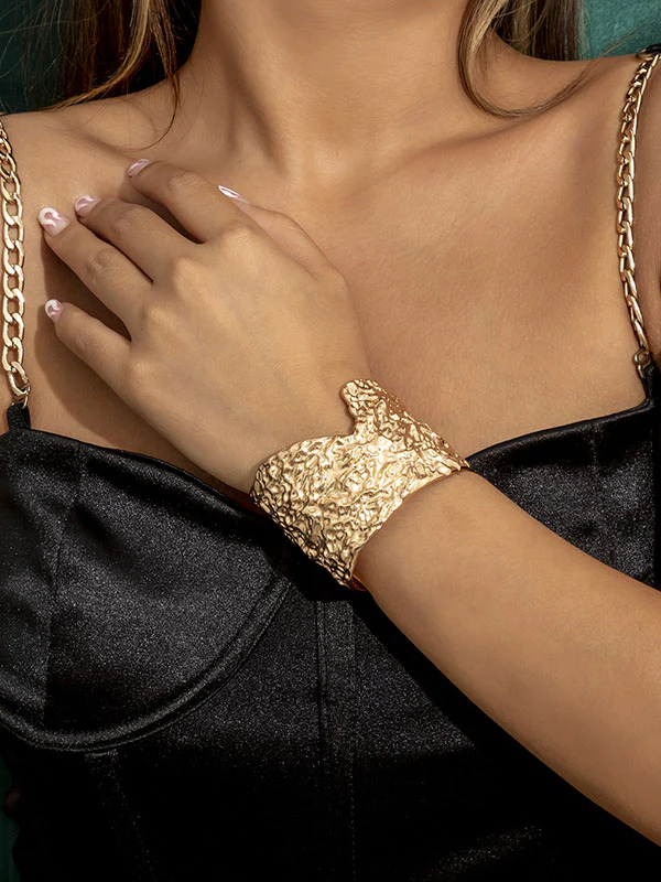 Geometric Solid Color Bracelet Accessories - Image 3