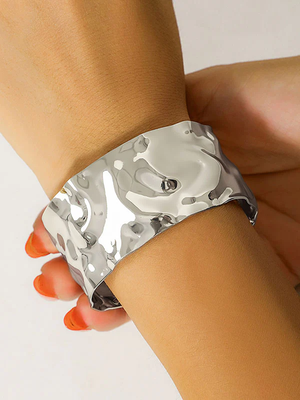 Geometric Solid Color Bracelet Accessories - Image 2