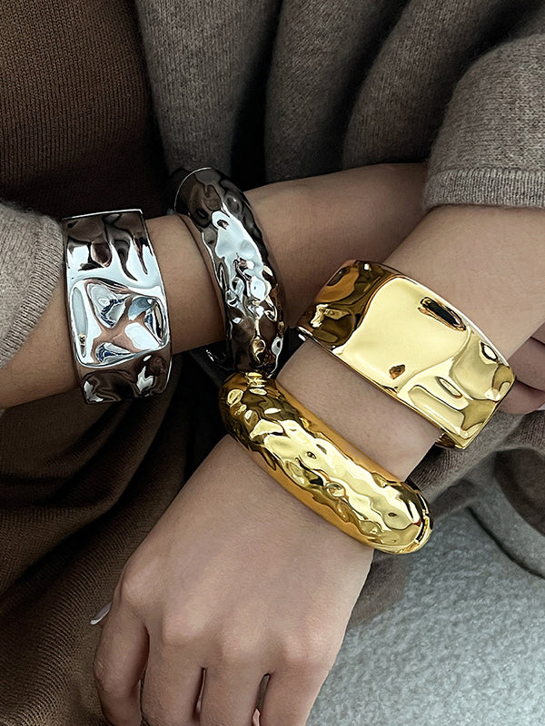 Geometric Solid Color Bracelet Accessories - Image 5