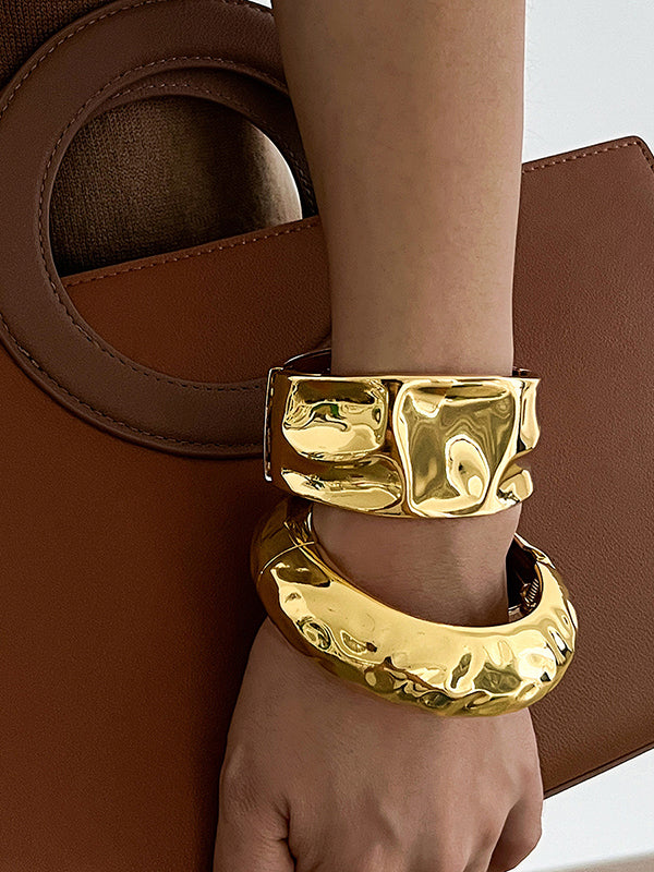 Geometric Solid Color Bracelet Accessories - Image 6