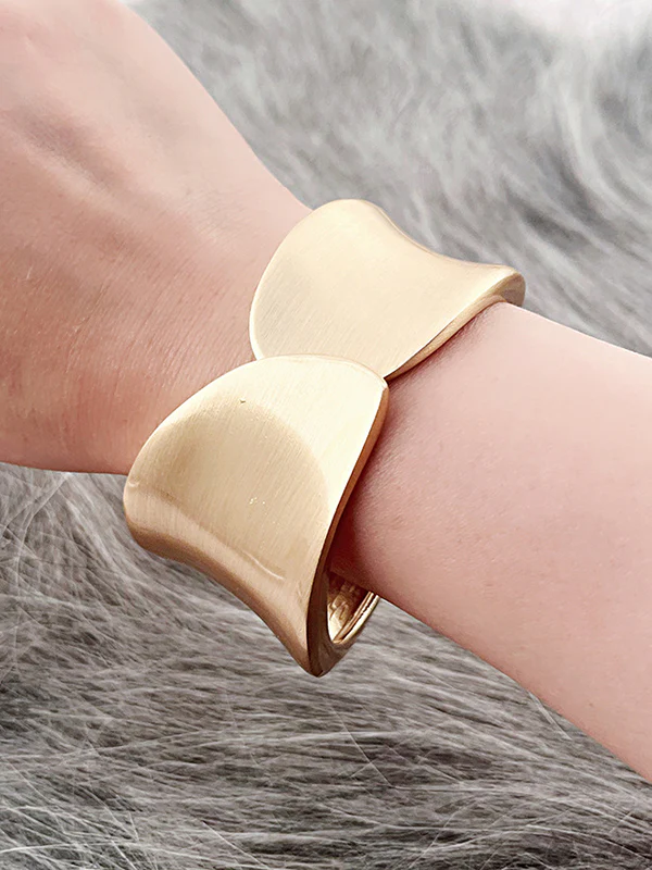 Geometric Solid Color Bracelet Accessories - Image 2
