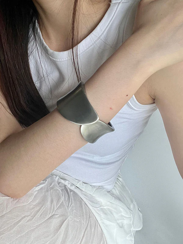 Geometric Solid Color Bracelet Accessories - Image 4