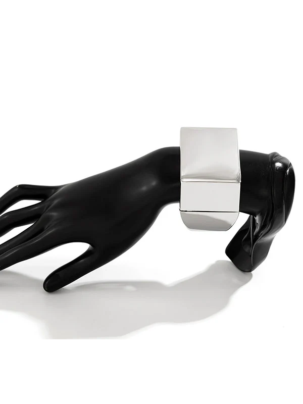 Geometric Solid Color Bracelet Accessories - Image 7