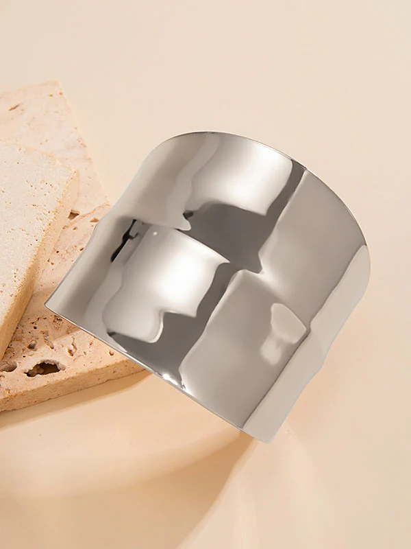 Geometric Solid Color Bracelet Accessories - Image 4