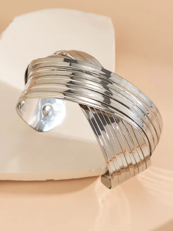 Geometric Solid Color Bracelet Accessories - Image 5