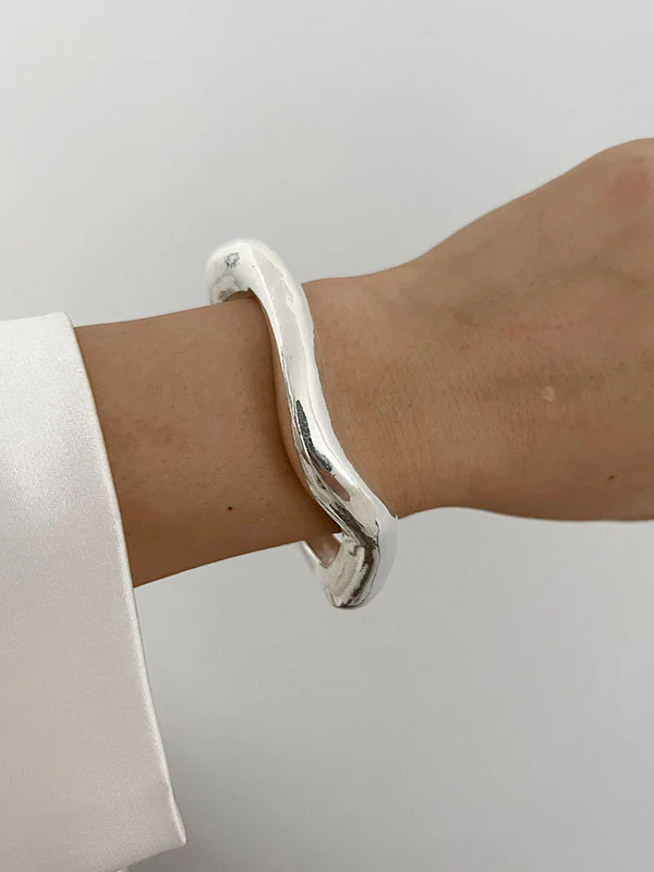 Geometric Solid Color Bracelet Accessories - Image 8
