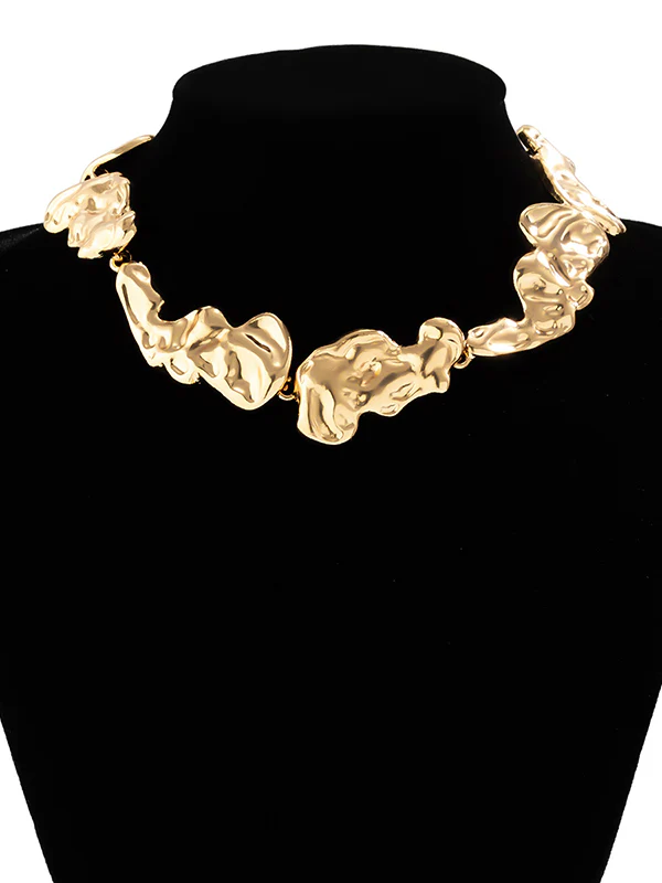 Geometric Solid Color Dainty Necklace Necklaces Accessories - Image 6