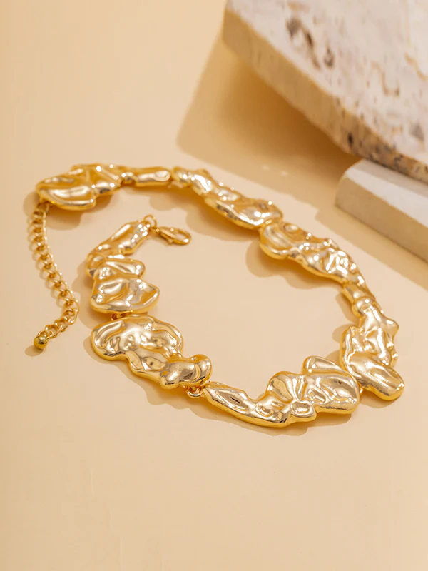 Geometric Solid Color Dainty Necklace Necklaces Accessories - Image 7