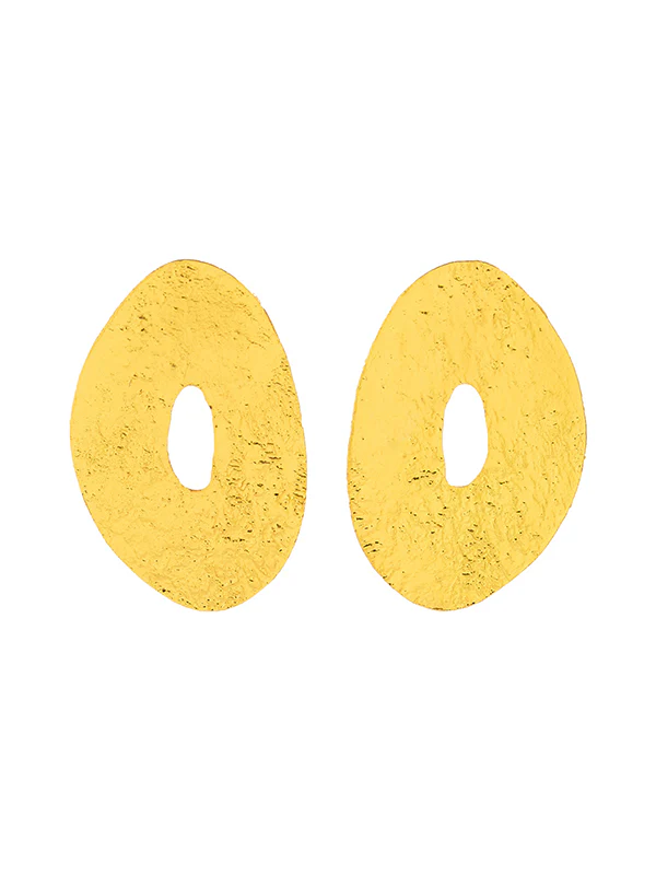 Geometric Solid Color Drop Earrings - Image 10