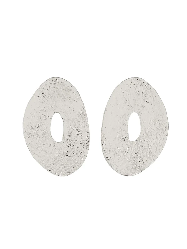 Geometric Solid Color Drop Earrings - Image 11