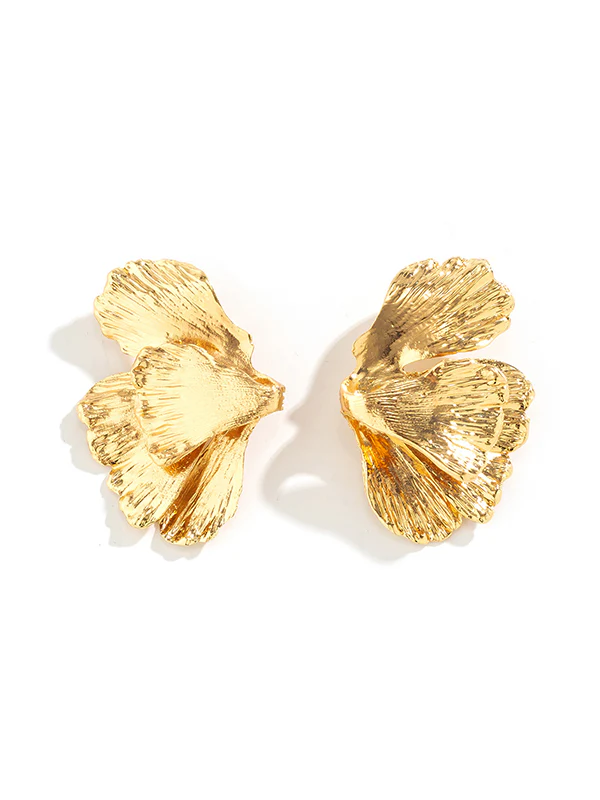 Geometric Solid Color Drop Earrings - Image 8