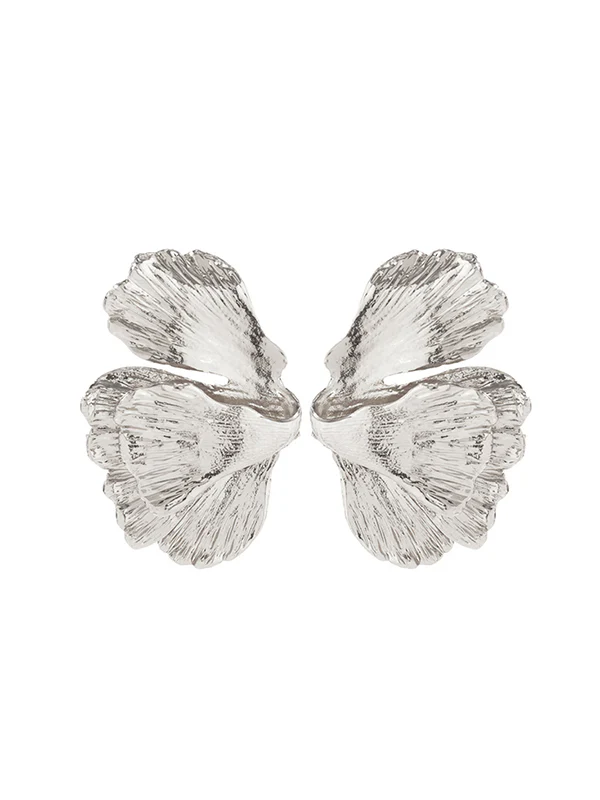 Geometric Solid Color Drop Earrings - Image 9