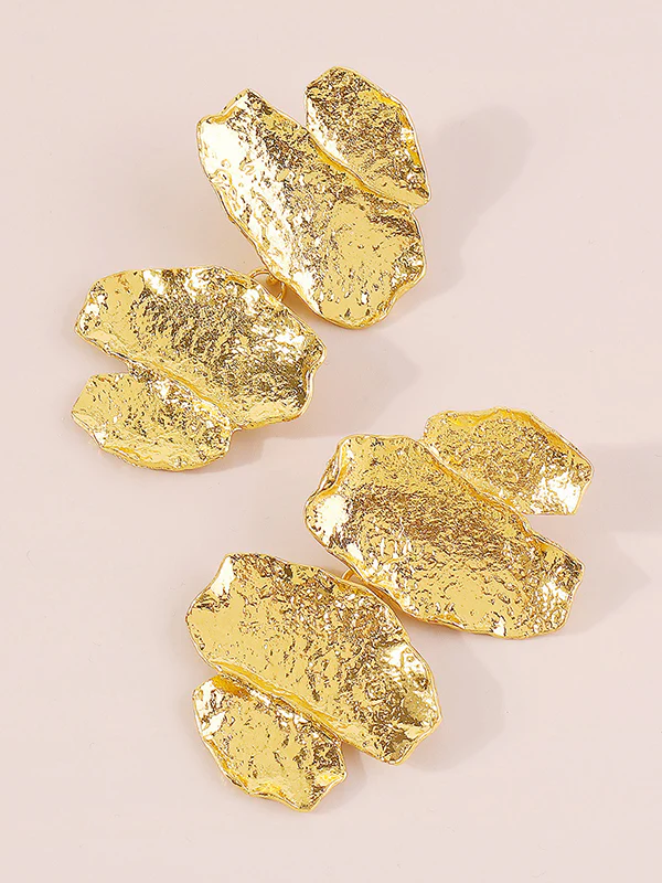 Geometric Solid Color Drop Earrings Earrings Accessories - Image 5