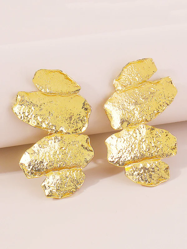 Geometric Solid Color Drop Earrings Earrings Accessories - Image 6