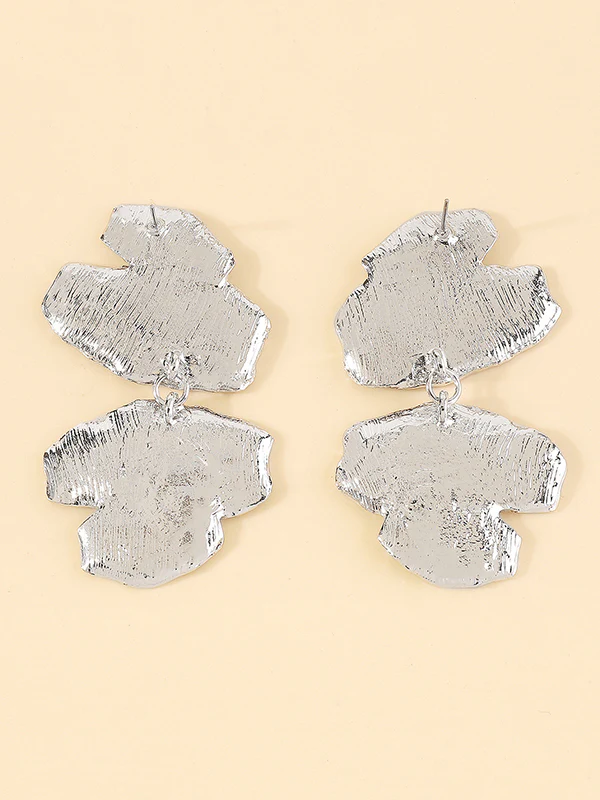 Geometric Solid Color Drop Earrings Earrings Accessories - Image 8