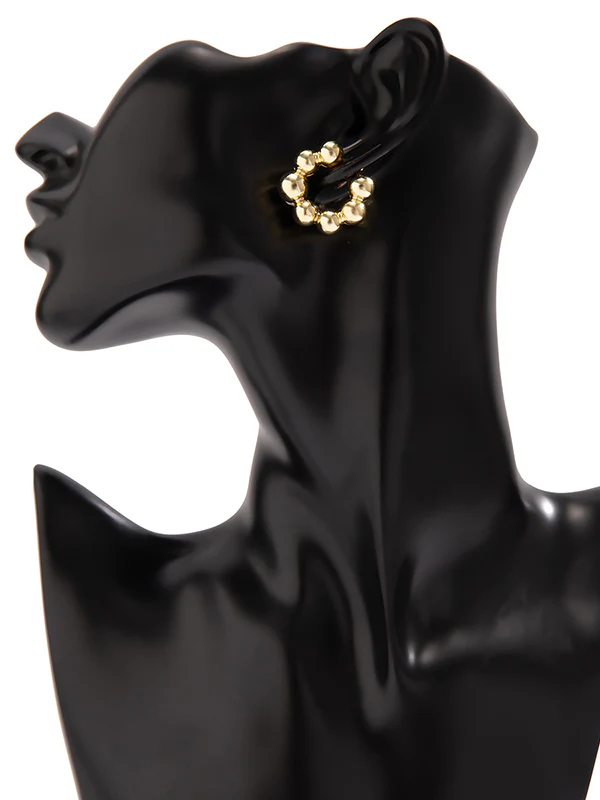 Geometric Solid Color Ear Clip - Image 10