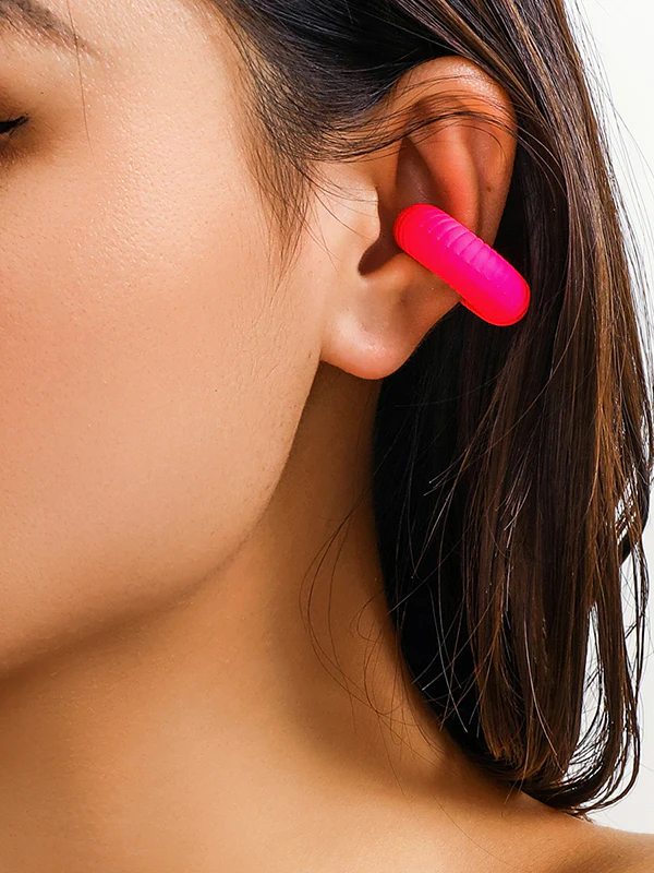 Geometric Solid Color Ear Clip - Image 10