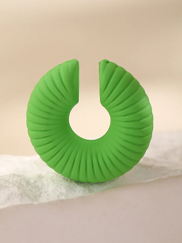 Geometric Solid Color Ear Clip - Image 36