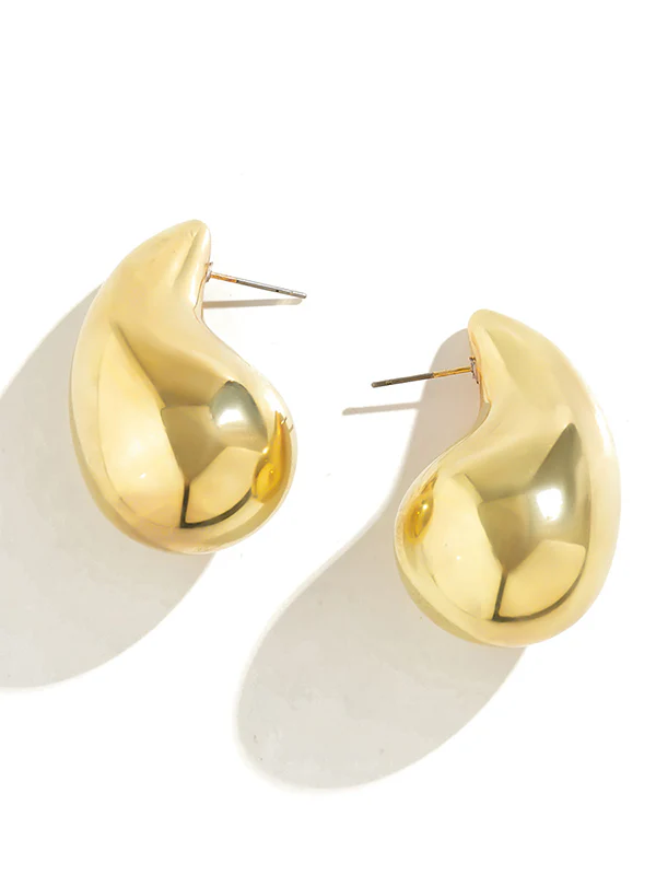 Geometric Solid Color Earrings Accessories - Image 15