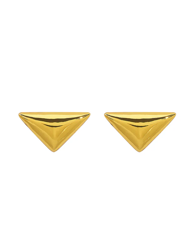 Geometric Solid Color Earrings Accessories - Image 8