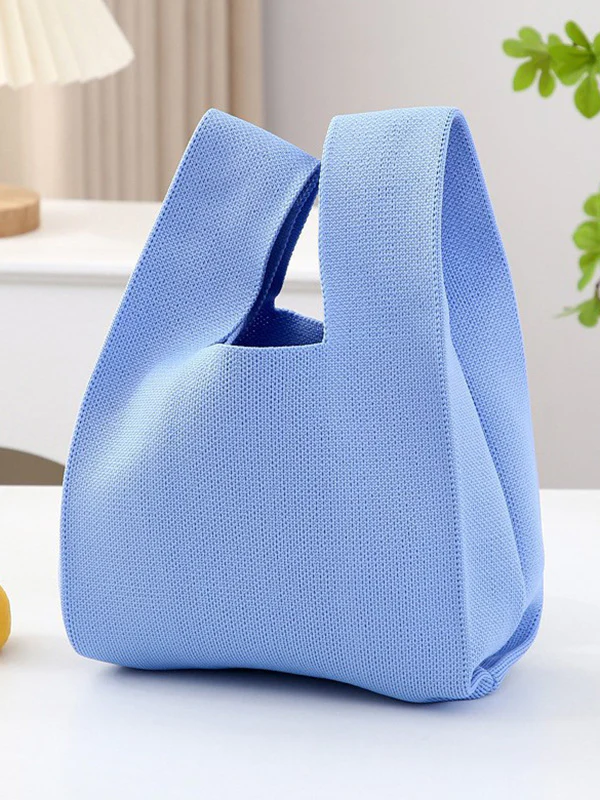 Geometric Solid Color Handbags - Image 3