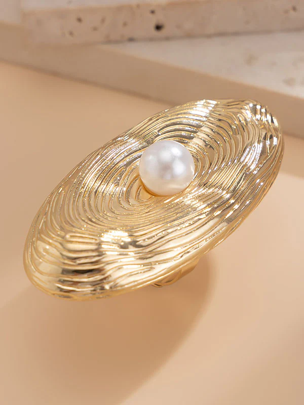 Geometric Solid Color Rings Accessories - Image 7