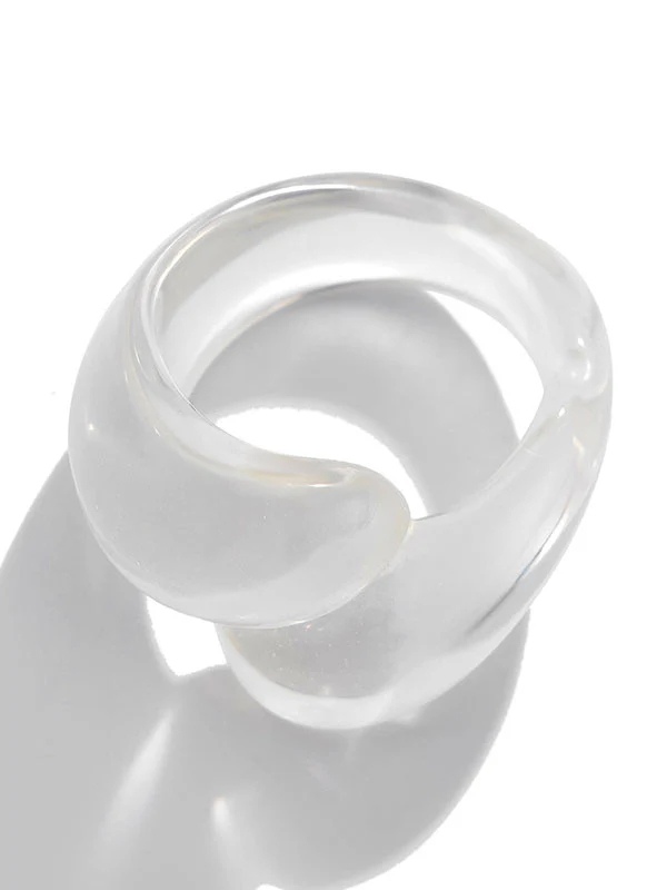 Geometric Solid Color Rings Accessories - Image 46