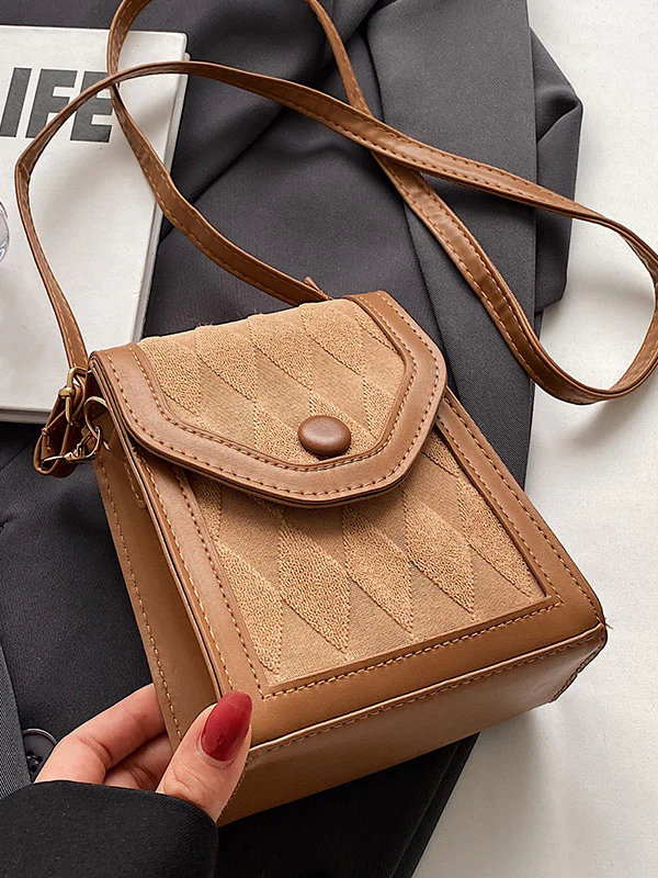 Geometric Split-Joint Bags Crossbody Bags - Image 10
