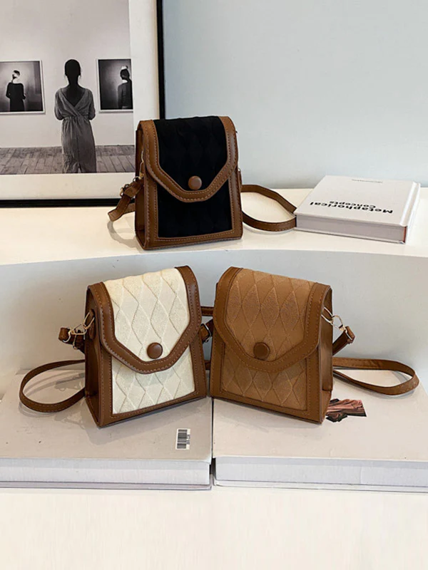 Geometric Split-Joint Bags Crossbody Bags - Image 14
