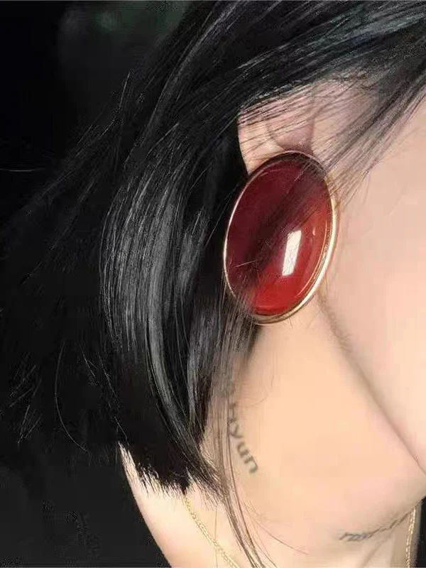 Geometric Split-Joint Earrings Accessories - Image 3