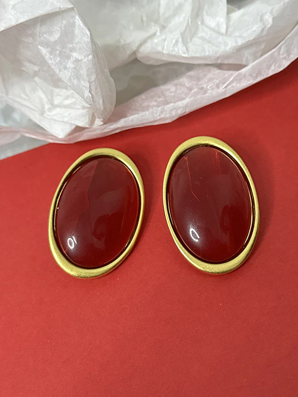 Geometric Split-Joint Earrings Accessories - Image 8